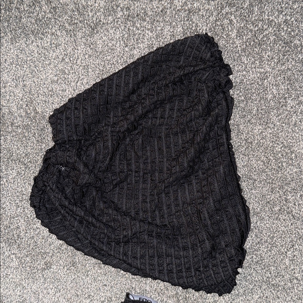EGO Black Textured Knit Ensemble - Picture 4 of 5